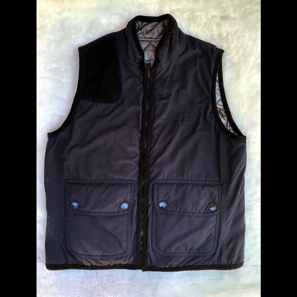 Ralph Lauren  Reversible Quilted Vest - Picture 1 of 8